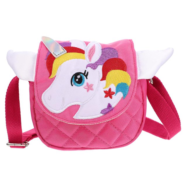 Cartoon Unicorn Crossbody Purse Toddler Unicorn Crossbody Bag Adorable Shoulder Bag