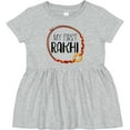 thumbnail image 3 of Inktastic My 1st Rakhi Bracelet, Raksha Bandhan Red and Gold Bracelet Girls Baby Dress, 3 of 5