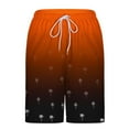 thumbnail image 5 of HAPIMO Quick Dry Board Shorts Men Swim Trunks with Compression Liner Casual Outings Travel Shorts Hawaiian Bathing Mesh Lining Shorts Summer Outdoor Swimsuit Shorts 9" Beach Shorts Orange Small, 5 of 6