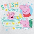 thumbnail image 3 of CafePress - Peppa Pig: Splish Splash - Kids Sweatshirt, Youth Crew Neck Sweatshirt, 3 of 4