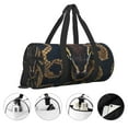 thumbnail image 6 of Japuie Ball Phyton Snake Print Travel Duffle Bag,Gym Bag,Weekender Bag,Compartment Overnight Bag for Men Women,Carry On Weekender Bag for Airplane,Hospital Bags for Labor and Delivery, 6 of 6