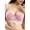 Pink, variant on Women Lace Balconette Padded Undewire Push Up Bra (32A-36C)