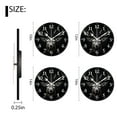thumbnail image 2 of Wall Clock Silent Non-Ticking Battery Operated Modern Wall Clocks Decorative for Bathroom Kitchen-Deer Cute(10inch), 2 of 4