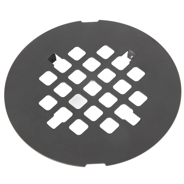 Cubierta para desagüe de ducha Artiwell redonda de acero inoxidable de 11 cm
