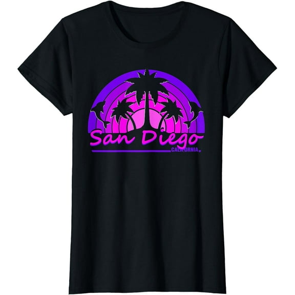 San Diego, California Tourist and Hometown Souvenir T Shirt