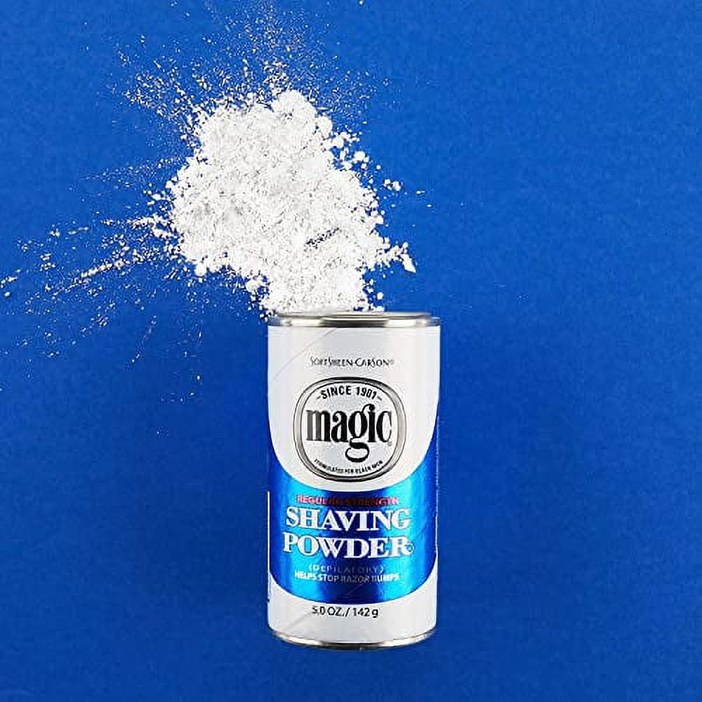 Shaving Powder Blue Regular Strength 5 Oz (Pack Of 5)