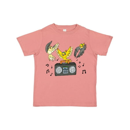 

Inktastic Jamming Cockatiels Gift Toddler Boy or Toddler Girl T-Shirt