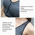 thumbnail image 3 of tredstone 3pieces Post Surgery Bra With Removable Pads Adjustable And Flexible For Comfort Easy To Wear White L, 3 of 6