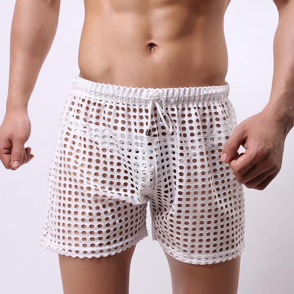 Yiwula YIWULA Men's Sexy Underwear Shorts Men's Flat Corner Fishing