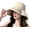 Beige #B, variant on Sun Hat for Women Wide Brim Reversible Bucket Hat UV Protection Foldable Summer Hat with Chin Strap Beach Hat for Travel
