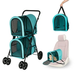 Double pet stroller walmart hot sale