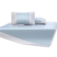 thumbnail image 3 of TTJ Summer Rattan Mat High End Folding Ice Silk Sleeping Pad Breathable Household Dormitory Rug Cool Mattress Cover for Summer Use, 3 of 8