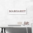 thumbnail image 2 of ARTCANVAS MARGARET Girls Name Room Decor Canvas Art Print - Size: 36" x 12" (1.50" Deep), 2 of 9