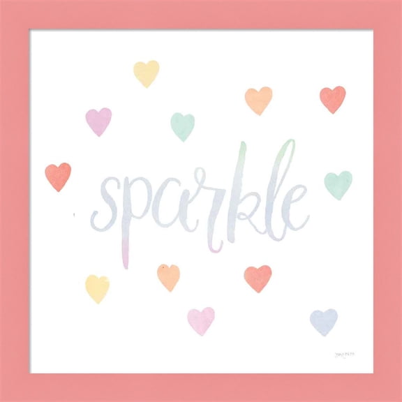 Great Art Now Lets Chase Rainbows XI by Jenaya Jackson, Framed Wall Art, 14W x 14H