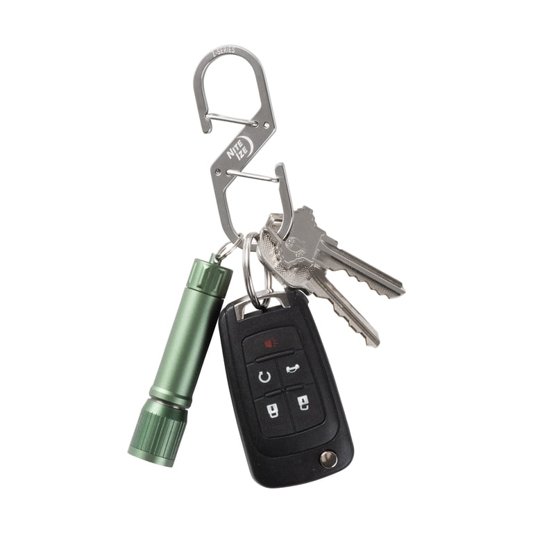 Nite Ize Z-Series Dual Carabiner - Heavy-Duty Carabiner Clips for