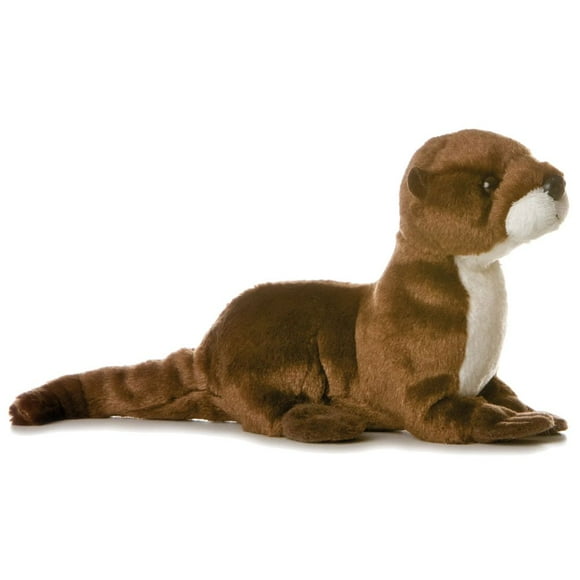 Peluche de Nutria de rio Echada Sliddy Mini Flopsie Peluches Aurora