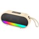 thumbnail image 1 of wonima11 Portable Bluetooth Speaker with LED Lights Punchy Bass Wireless Speaker 10H Playtime Built-in Mic Bluetooth 5.3 IP6 Waterproof for Party/Outdoor White, 1 of 1