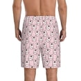 thumbnail image 3 of Kdxio Cute Rabbit Print Mens Sleep Shorts Bottoms Soft Comfy Pajama Wear Pants with Drawstring Pockets, 3 of 7