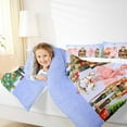 thumbnail image 4 of jejeloiu Xmas Nutcracker Soldier Bedding Comforter Set,Ballet Dance Girl Twin Comforter Sets,Happy New Year Bedding Set For Girls,,Microfiber Bedroom Decor Reversible,2 Pieces, 4 of 8