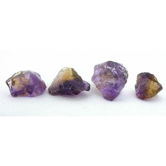 64.27 Grams 321.35 Carats 4 Ametrine Crystal Carving Facet Specimen Rough ES7921