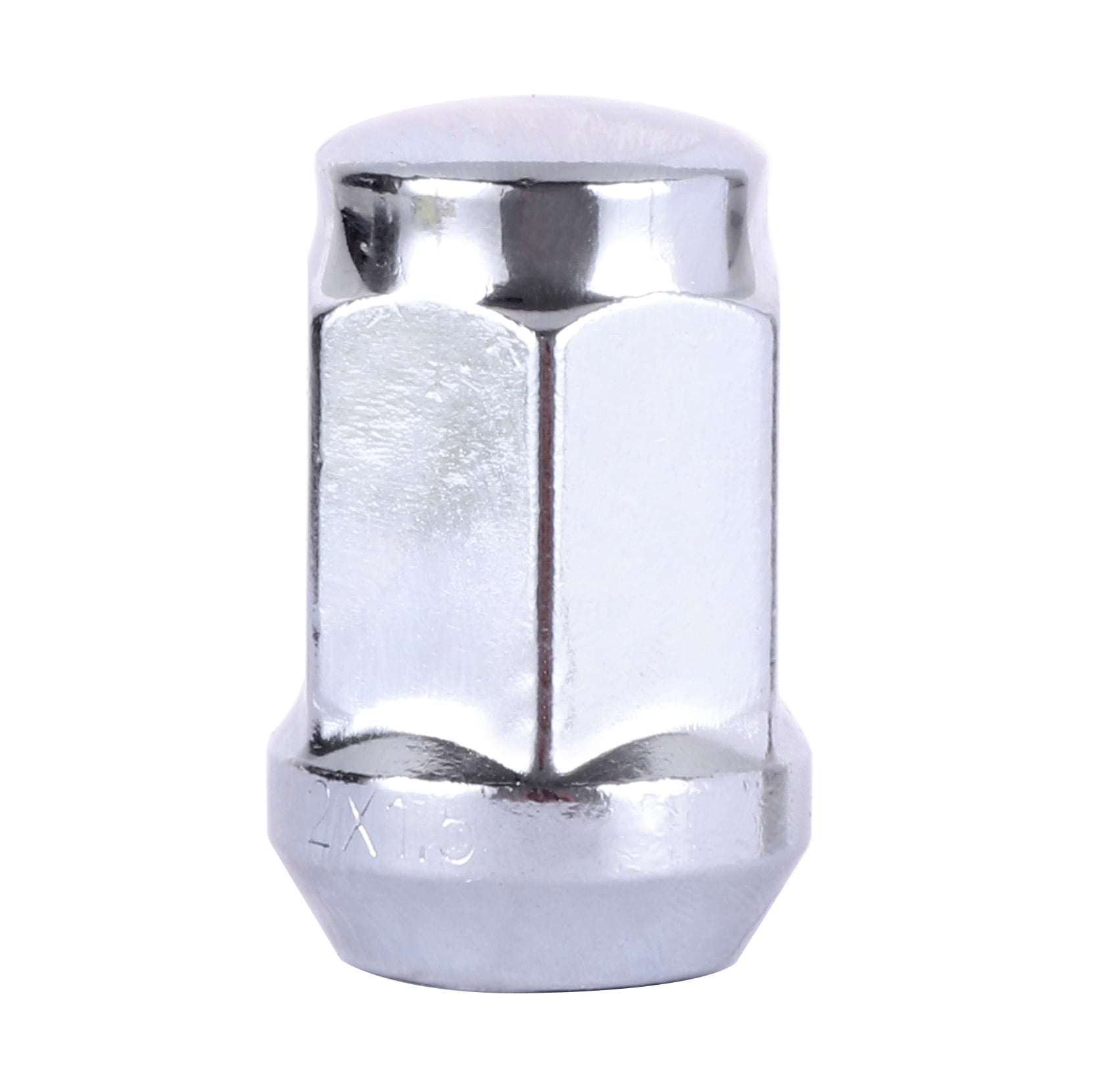 cciyu Set of 20 Silver Spline Chrome Wheel lug Nuts 12x1.5 for Ford for Lincoln for Mercury 1989-2015