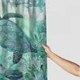 thumbnail image 3 of Orinice Sea Turtle Shower Curtain, Blue Teal Ocean Beach Decor Bathroom Curtains, Nautical Coastal Fish Beachy Summer Animal Seashell Kids Theme Waterproof Fabric Shower Curtain Set with Hook 60x72, 3 of 7