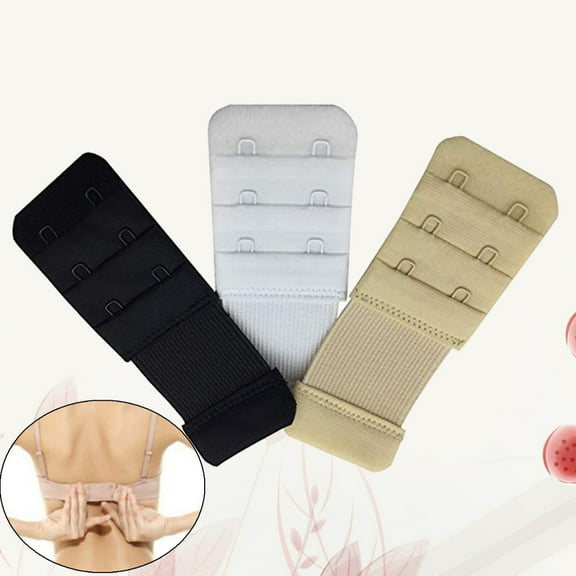 LIFKOME 3 PCS Bra Strap Extender Bra Adjuster Women's Miss