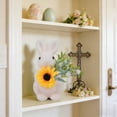 thumbnail image 5 of Creatine Bunny Rabbit Statue Garden Sculpture Outdoor Easter Party Patio Yard Ornament, 5 of 5