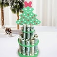 thumbnail image 5 of Twinkseal Money Holder Decoration Christmas Money Holder Santa Tree Elk Penguin House Wood Cash Storage Holder Desktop Ornament Holiday Decoration Party Gift, 5 of 8