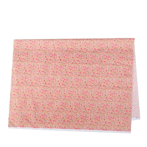HONMEET Patterned Fabric Pink Polyester Clothing Fabric 1Pack