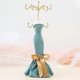 thumbnail image 2 of Fashion Jewelry Display Stand Necklace Jewelry Stand Holder Display Earring Necklace Bracelet Rings Organizer Display Stand for Girls Bridal Gift (Blu, 2 of 4