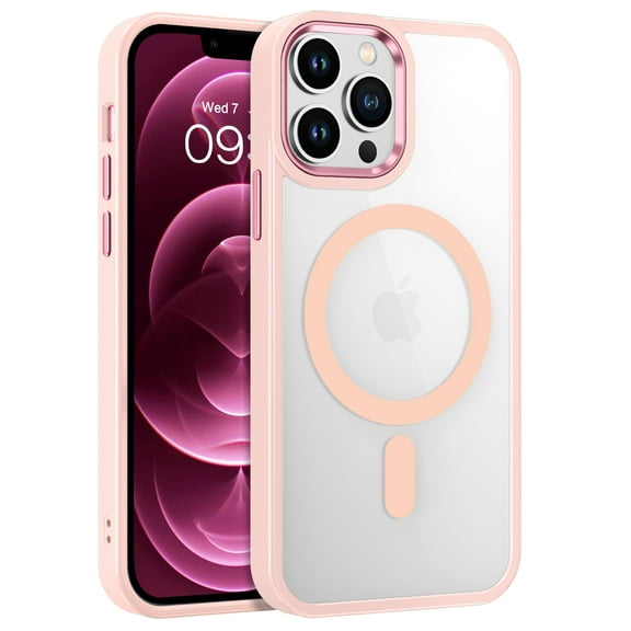 GAOBAO Magnetic Clear Protective Case for iPhone 13 Pro Max, MagSafe Compatible, 6.7-inch Shockproof Protective Cover