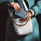 thumbnail image 5 of Mini monedero de lona con lunares, monedero estilo retro étnico para mujer, bolso pequeño tipo: estilo 3;, 5 of 5