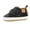 Black, variant on Odeerbi Babies First Walkers Infant Baby Girls Boys Walkers Shoes Sneaker Leather Soft Anti-Slip Rubber Sole