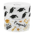 thumbnail image 6 of WRISTBIQUE 2 Rolls Assorted Color Polyester Grad Ribbon for Graduation Parties and Celebrations 176.85X0.86X0.04in, 6 of 7
