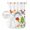 Yellow, variant on No Hook Children's Day Shower Curtain with Snap in Liner Set, Cartoon Painting Rainbow Rocket Butterfly Waterproof Fabric Bathroom Curtains with See Through Top Window, Hotel Style Stall 48 x 72 Inch