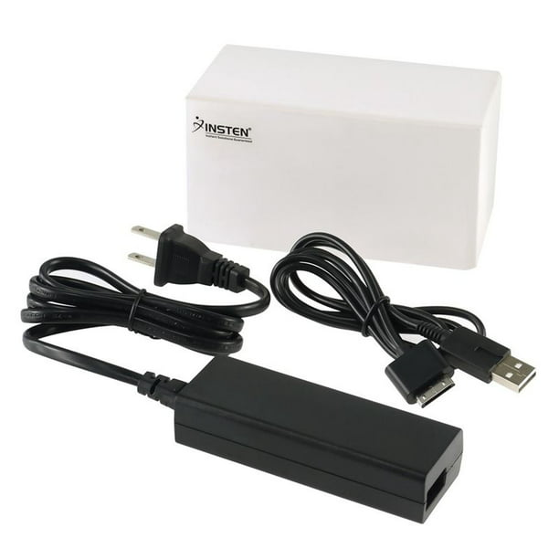 For PSP Go Charger, Travel Wall Adapter with 2-in-1 USB Sync Transfer and Power Cable for Sony PSP Go by Insten Walmart.com
