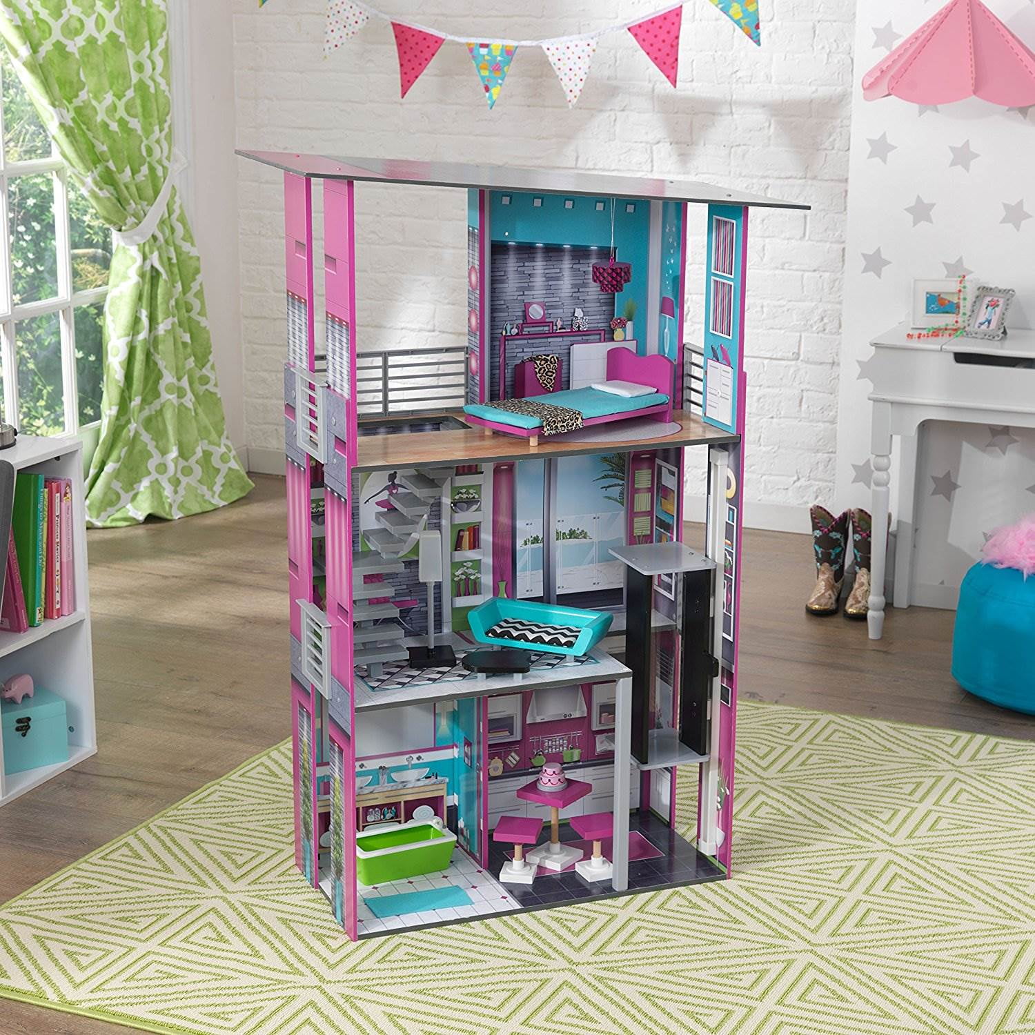 kidkraft glamorous dollhouse