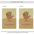 thumbnail image 3 of SKYSONIC Garden Flag Thanksgiving Cute Turkey Double-Sided Printed House Sports Flag 28x40 in Polyester Decorative Flags for Courtyard Garden Flowerpot, 3 of 6