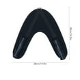 thumbnail image 2 of EXHUMKY 1Set Hanging Ab Strap Abdominal Trainer Machine Black Nylon For Personal Use, 2 of 5
