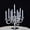 Silver, variant on 1Set Candles and Candlestick Birthday Party Cake Candle Holders Toppers Decor