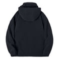 thumbnail image 5 of HOOMEUMY Mens Light Jackets Casual Stylish Windbreakers for Men Light Track Jacket Laydown Collar Fall Golf Coats, 5 of 10