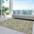 thumbnail image 6 of Addison Rugs Chantille Indoor/Outdoor Transitional Medallions Olive Washable Rectangle Rug, 9' x 12', 6 of 6