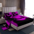 thumbnail image 1 of Erosebridal Green Abstract Full Sheet Sets, Chic Minimalism Bedding Full Size, Circle Decor 4-Piece, 1 of 7