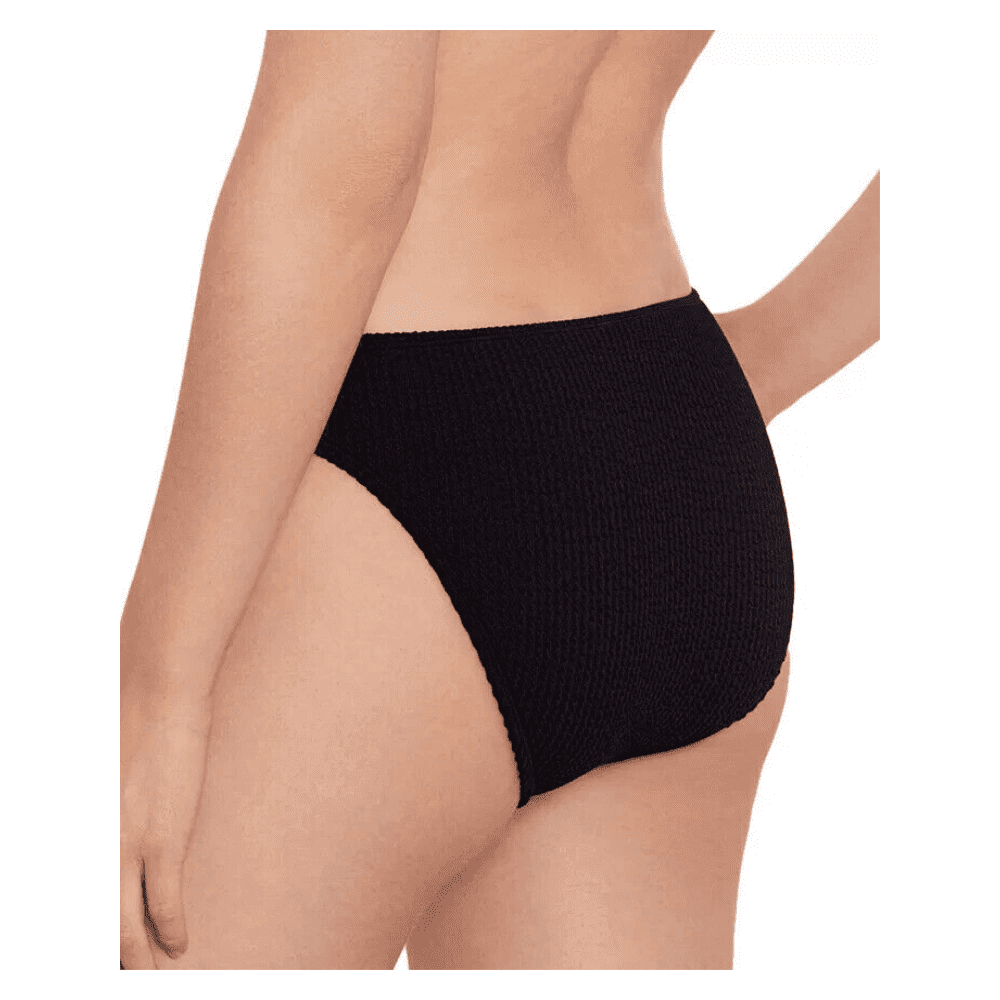 Salt + Cove BLACK Juniors Solid Hipster Bikini Swim Bottom, Black, XL