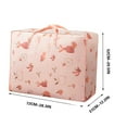 thumbnail image 3 of Clearance 50% ZKCCNUK Storage Quilt Storage Bag, Cotton Quilt Clothing Bag, Clothing Sorting, Moving Bedroom, Non-woven Cotton Quilt Bag, Storage Containers for Home, 3 of 3