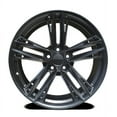 thumbnail image 2 of 20X10 5-120 REPLICA #704F Satin Black Wheel 23/67.2, 2 of 2