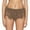 Khaki, variant on Bikini Bottoms Women High Waisted Crochet Hollow Out Basic Swim Briefs Solid Color Full Coverage Beach Pool Bathing Suit Bottoms Khaki M