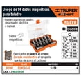 thumbnail image 1 of Juego de dados magnéticos para taladro,14 pzas,Truper Expert Truper Juego de dados magnéticos para taladro,14 pzas,Truper Expert, 1 of 1