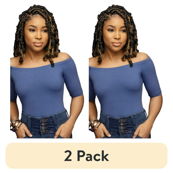 (2 pack) Darling Spring Twist Crochet Hair 2X Pack, 24 inch, #1/27, Adult, Female